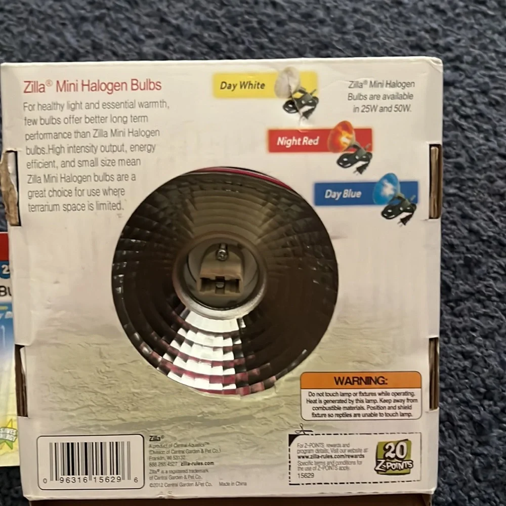 Halogen light and heat
